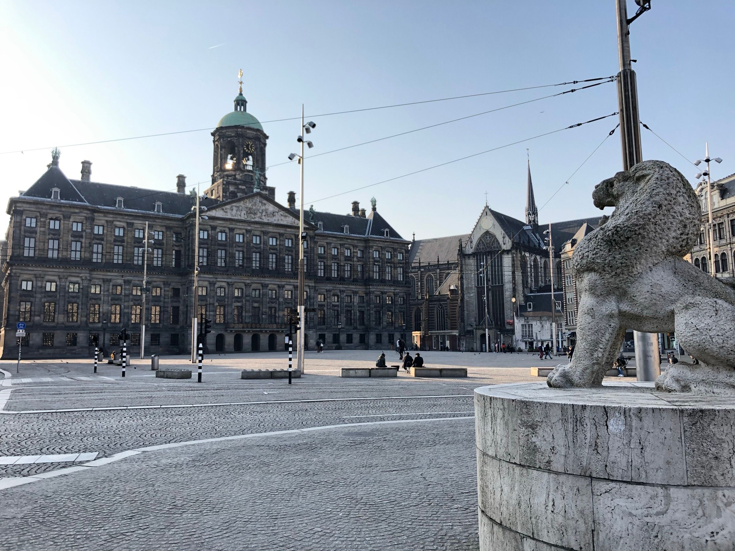 Lege Dam tijdens de coronacrisis